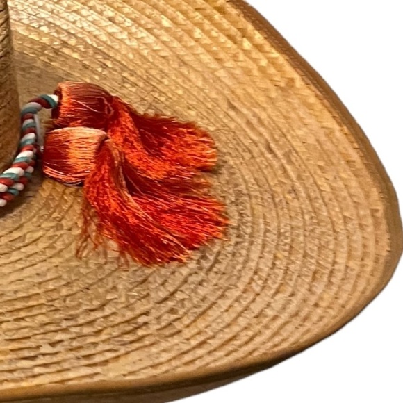 Hat, Sombrero, Federal Straw, Hallmark, Vintage, Provenance,, SIZE 7.5 - Picture 8 of 9